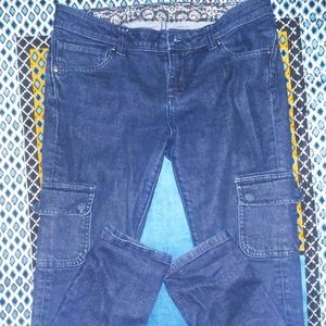 Patagonia Cargo Blue Jeans Size 28